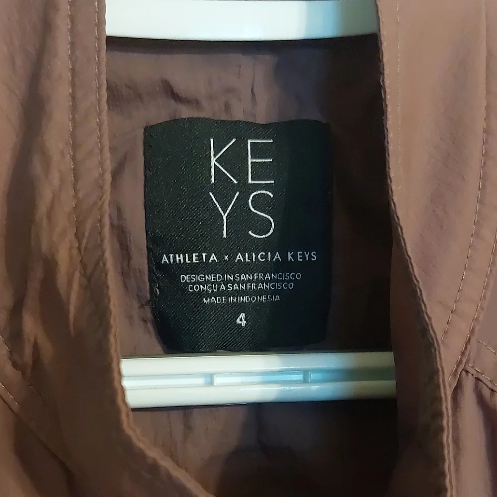 Athleta Alicia Keys Chocolate Brown Jumpsuit - Picture 3 of 8